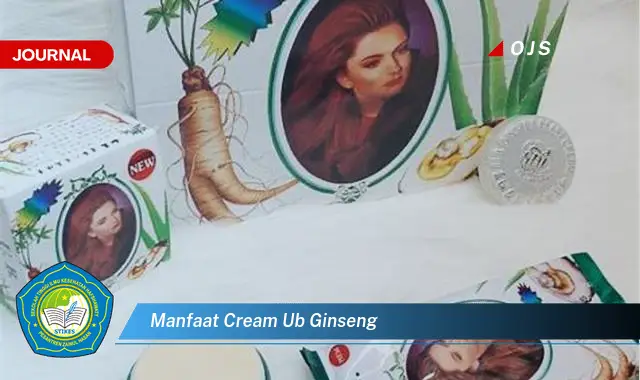 manfaat cream ub ginseng