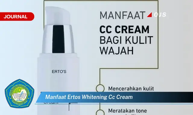 manfaat ertos whitening cc cream