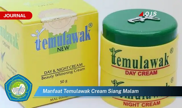 manfaat temulawak cream siang malam