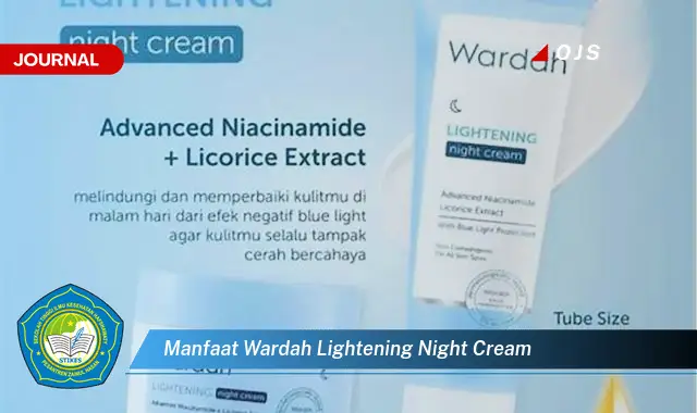 manfaat wardah lightening night cream manfaat wardah lightening night cream