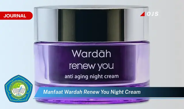 Temukan 6 Manfaat Wardah Renew You Night Cream yang Wajib Kamu Intip - E-Journal