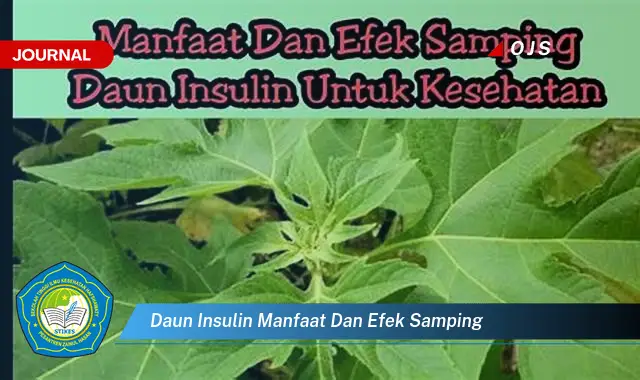 Ketahui 8 Manfaat Daun Insulin untuk Kesehatan dan Efek Samping yang Perlu Diwaspadai