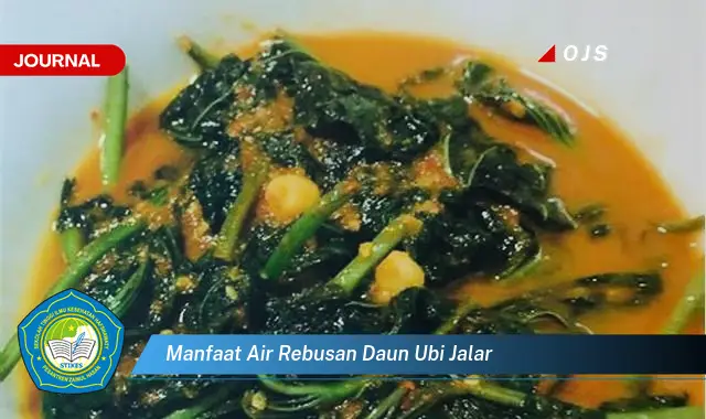 manfaat air rebusan daun ubi jalar