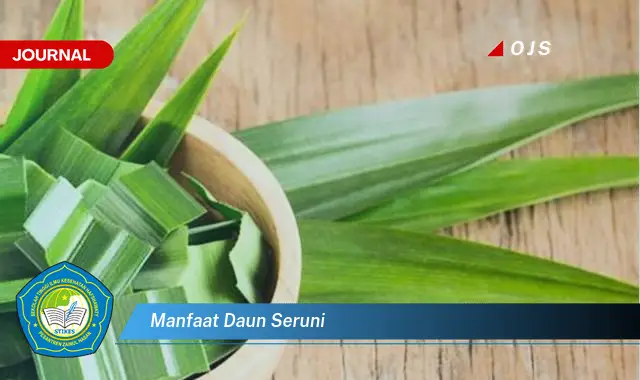 manfaat daun seruni