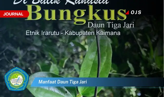 manfaat daun tiga jari