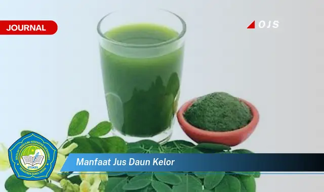 manfaat jus daun kelor