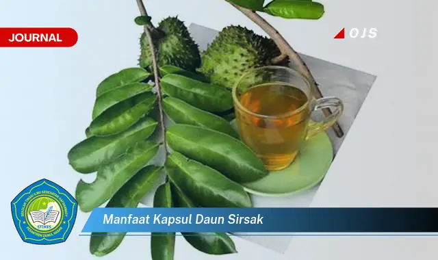 manfaat kapsul daun sirsak