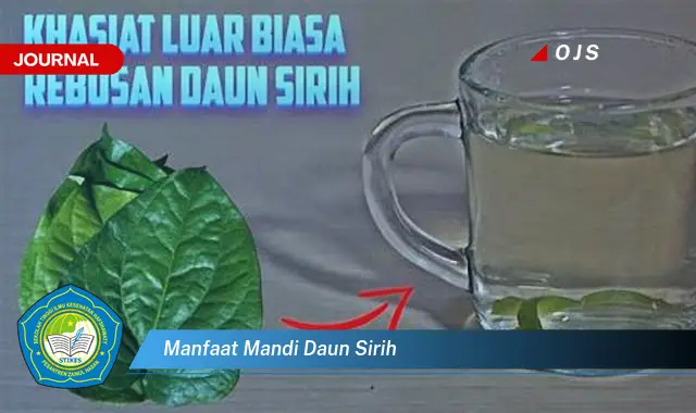 manfaat mandi daun sirih