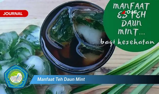 manfaat teh daun mint