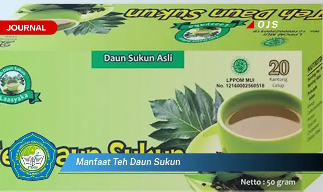 manfaat teh daun sukun