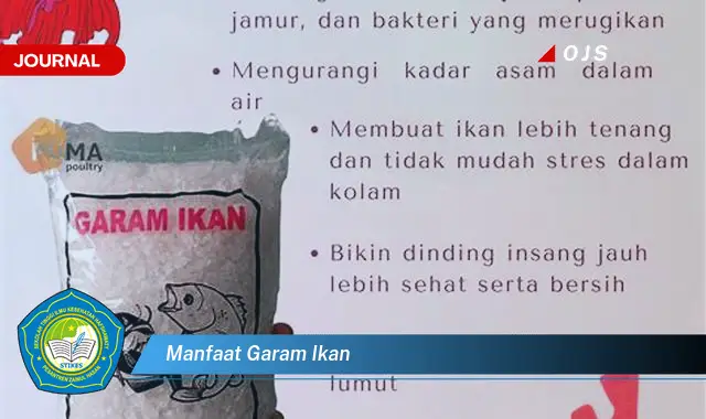 manfaat garam ikan