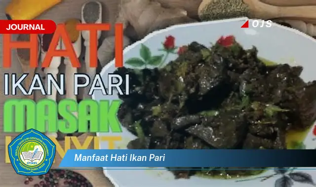 manfaat hati ikan pari