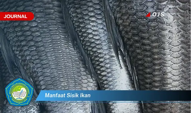 manfaat sisik ikan