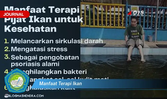 Intip 6 Manfaat Terapi Ikan yang Jarang Diketahui - E-Journal