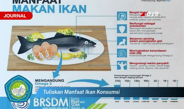 tuliskan manfaat ikan konsumsi