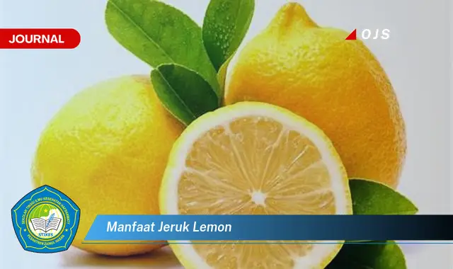 manfaat jeruk lemon