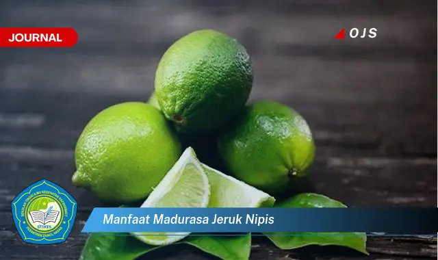 manfaat madurasa jeruk nipis