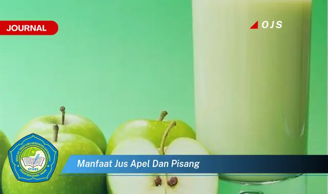 manfaat jus apel dan pisang