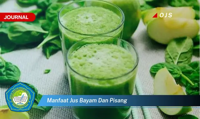 manfaat jus bayam dan pisang