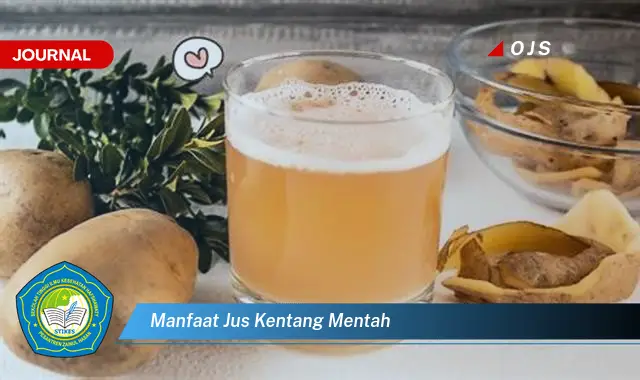 manfaat jus kentang mentah