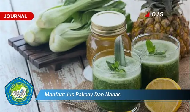 manfaat jus pakcoy dan nanas