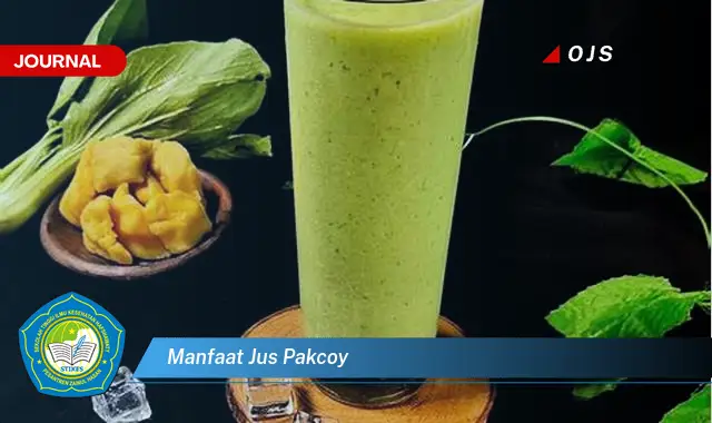 manfaat jus pakcoy