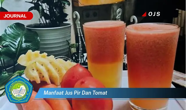 manfaat jus pir dan tomat