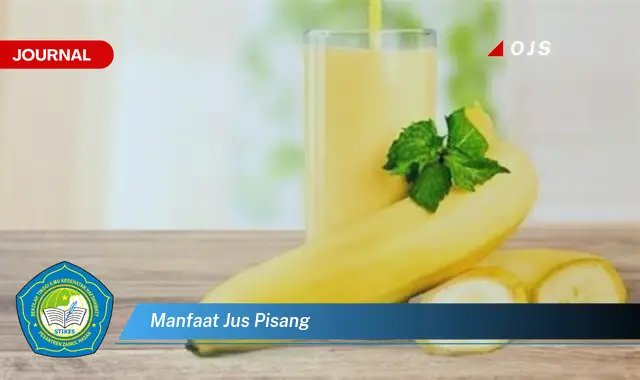 manfaat jus pisang