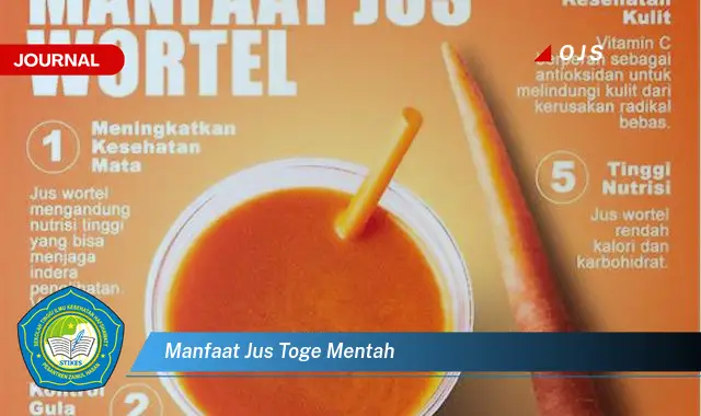 manfaat jus toge mentah