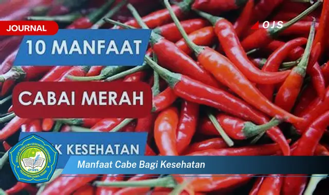 manfaat cabe bagi kesehatan