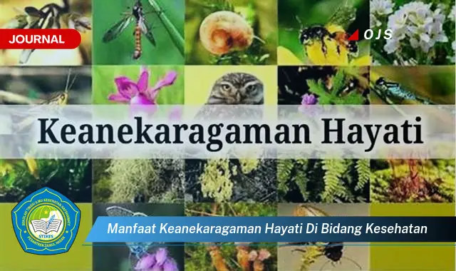 manfaat keanekaragaman hayati di bidang kesehatan