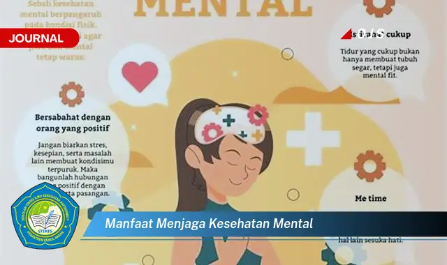 manfaat menjaga kesehatan mental
