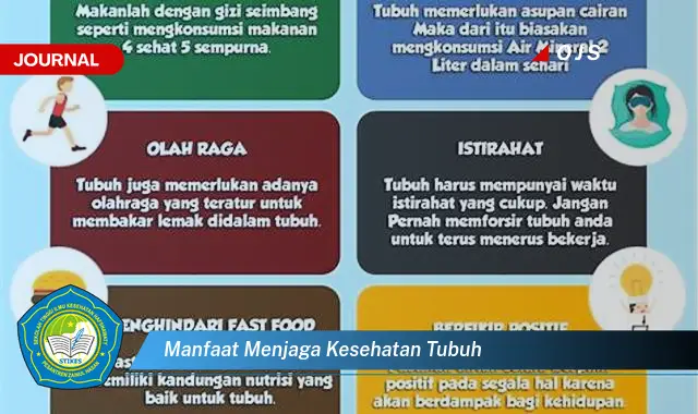 manfaat menjaga kesehatan tubuh
