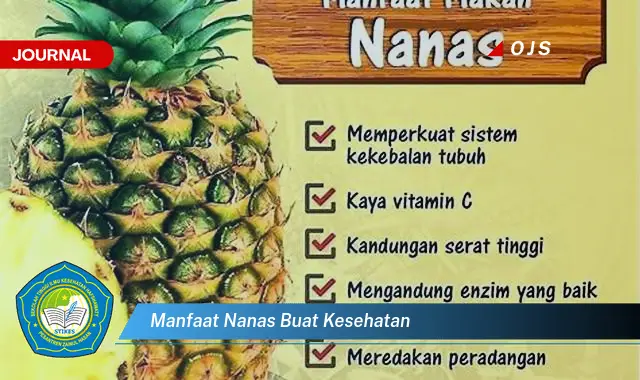 manfaat nanas buat kesehatan