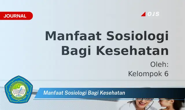 manfaat sosiologi bagi kesehatan