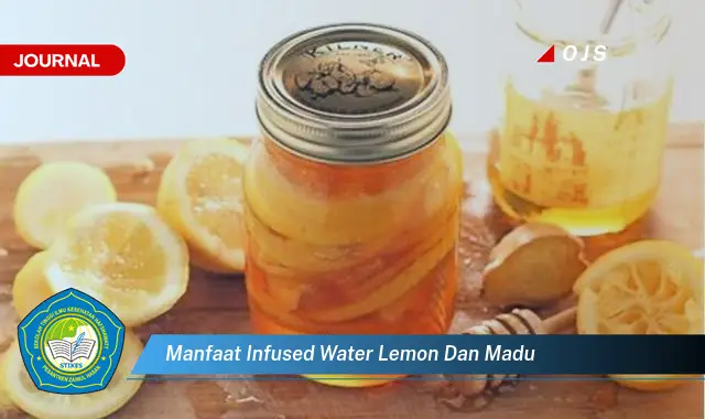 manfaat infused water lemon dan madu