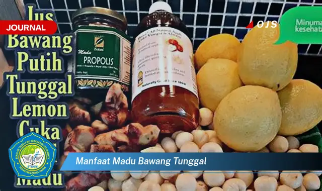 manfaat madu bawang tunggal