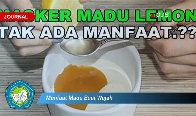 manfaat madu buat wajah