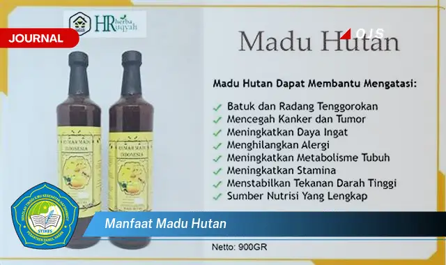 manfaat madu hutan