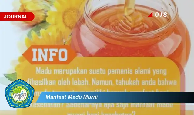 manfaat madu murni