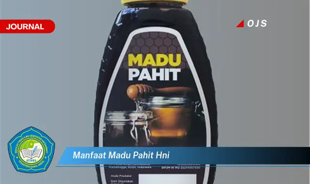 manfaat madu pahit hni manfaat madu pahit hni
