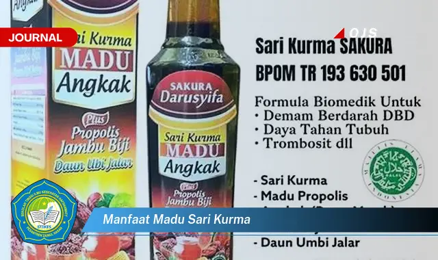 manfaat madu sari kurma