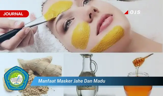 manfaat masker jahe dan madu