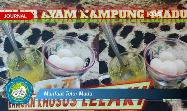 manfaat telur madu