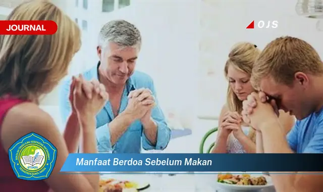 manfaat berdoa sebelum makan