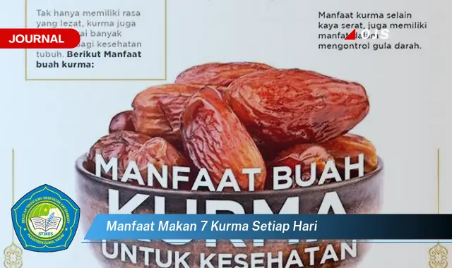 manfaat makan 7 kurma setiap hari