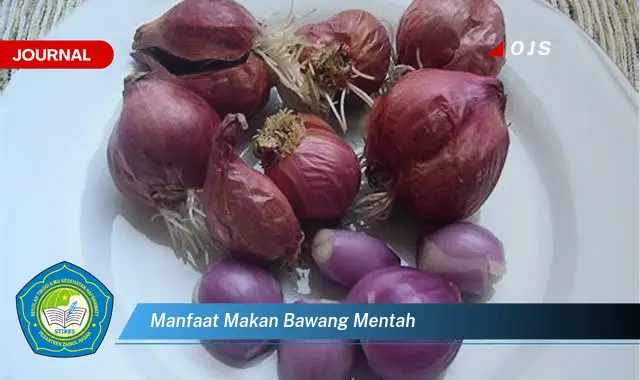 manfaat makan bawang mentah