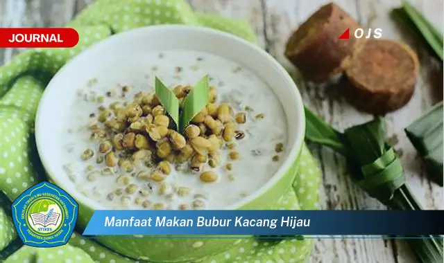 manfaat makan bubur kacang hijau