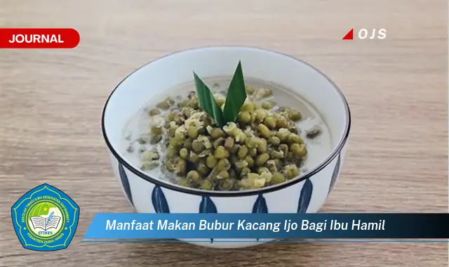 manfaat makan bubur kacang ijo bagi ibu hamil