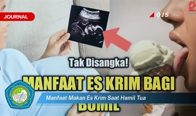 manfaat makan es krim saat hamil tua